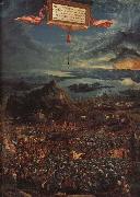 Albrecht Altdorfer The Battle of Issus oil painting artist